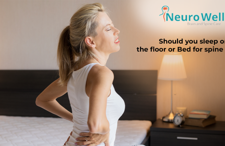 Should you sleep on the floor or Bed for spine health?